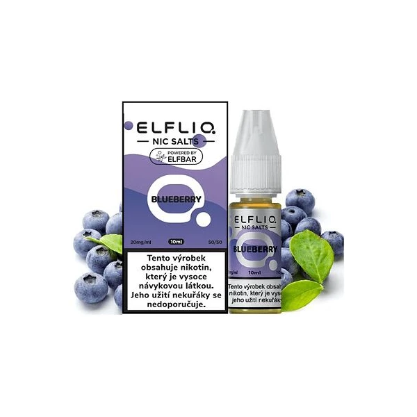Elfliq Salt Borůvka 10ml (10mg) - E-liquidy - Obrázek cdcf31416e8545d698ea9a866b9cda5e