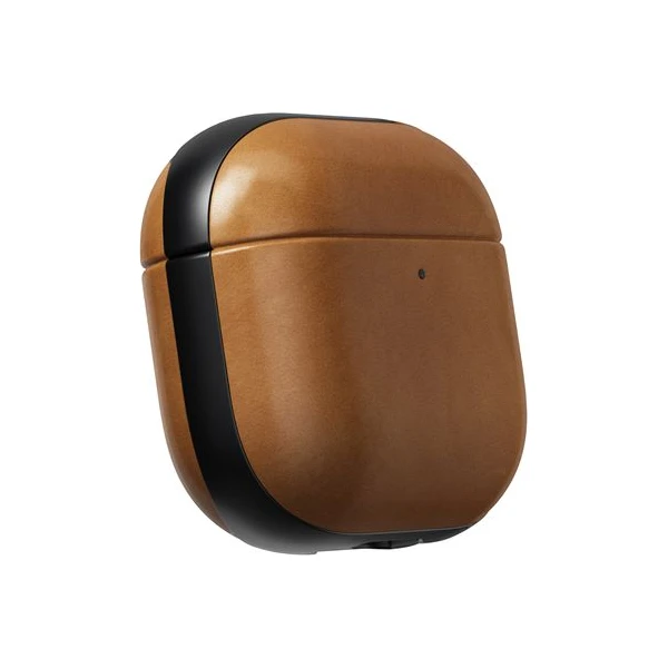 Nomad Modern Leather pouzdro Apple Airpods 4 hnědé - Pouzdra - Obrázek cde148632c6b4c388aca08211218a2b6