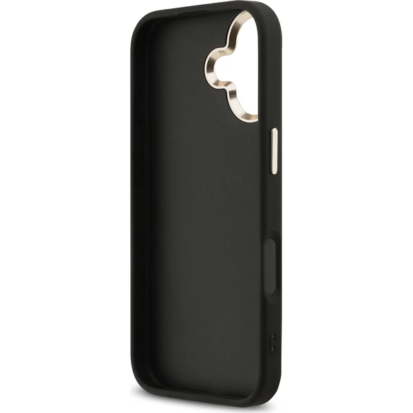 Guess PU Fixed Glitter 4G Metal Frame kryt iPhone 17 černý - Pouzdra - Obrázek cde9db7c2bc347eeae8acd7c3b5a576b