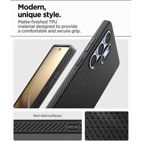 Spigen Liquid Air kryt Samsung Galaxy S25 Ultra černý - Pouzdra - Obrázek cdf9053911504560b957cce3af1a4181