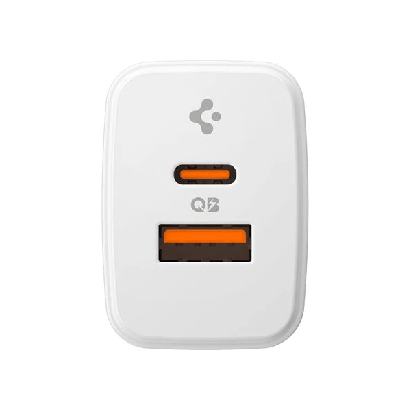 Spigen Essential EE202EU (20W) USB-C/USB-A nabíječka bílá - Nabíječky - Obrázek ce1702a4608a469b91b34fb9cafbe180