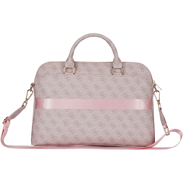 Guess PU 4G Triangle Logo taška na notebook 13/14/15" růžová - Kabelky - Obrázek ce2dafb36e0d456a9d506ad952ffc69b