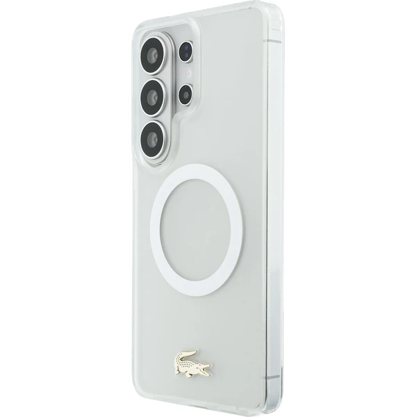 Lacoste PC/TPU Frosted Finish Gold Logo Magnetic kryt Samsung Galaxy S26 Ultra bílý - Pouzdra - Obrázek ce2ffa98e65d4fb0a2c0ba6972e5ee1a