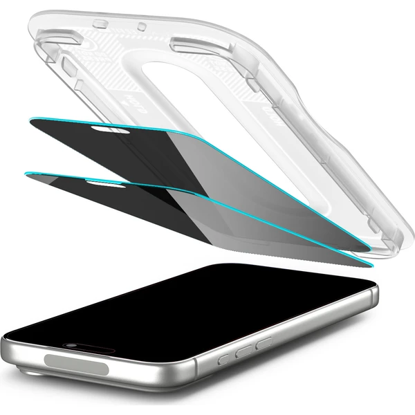 Spigen Glass tR EZ Fit Pro HD (Privacy) 2 Pack tvrzené sklo iPhone 18 Pro Max - Ochranné folie a skla - Obrázek ce4cce2c2675474dabbac3dfdf934f06