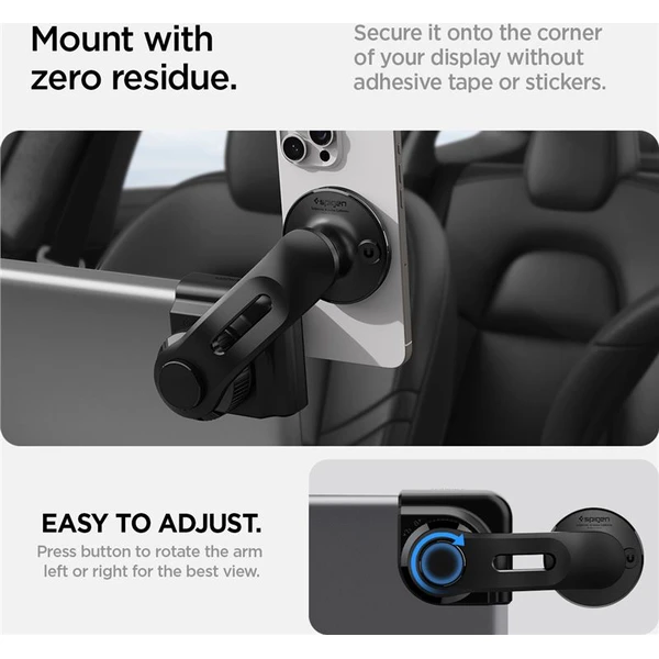 Spigen Tesla TapLock MagSafe Car Mount Holder držák na obrazovku černý - Držáky - Obrázek ce4e5079e76d4300a05cdbe7509373d7