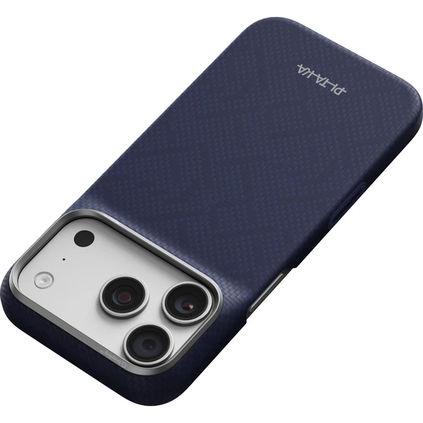 Pitaka Edge Case PTK Weaving MagSafe kryt iPhone 18 Pro Sapphire Blue - Pouzdra - Obrázek ce54b1c371744f0984e87d0f53b884cb