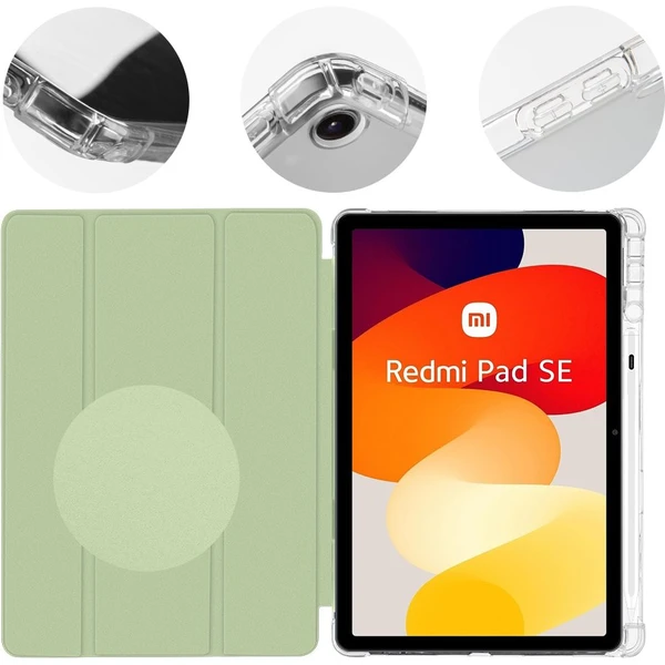 OBAL:ME MistyTab pouzdro pro Xiaomi Redmi Pad SE světle zelené - Pouzdra - Obrázek ce67ec1ada964f74a75506ee9c0cdf4f