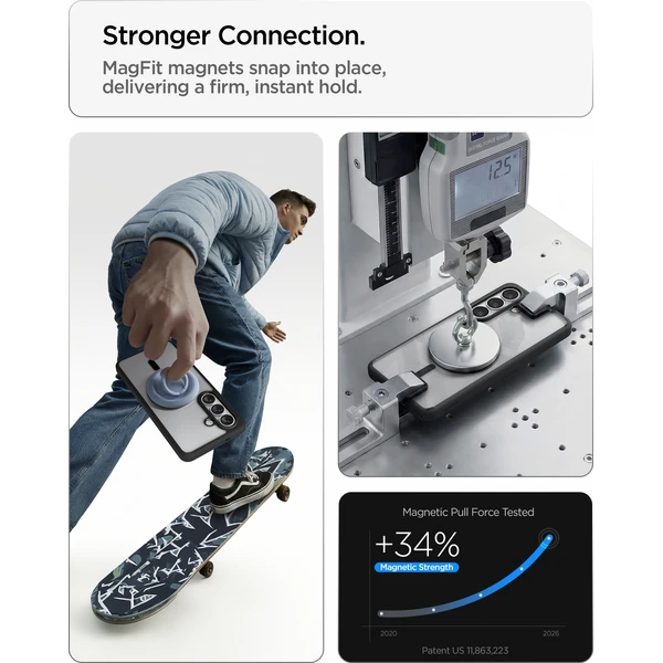 Spigen Ultra Hybrid MagSafe kryt Samsung Galaxy S26+ matně černý - Pouzdra - Obrázek ce7b98bffa434eeabe962cee7419a0e1