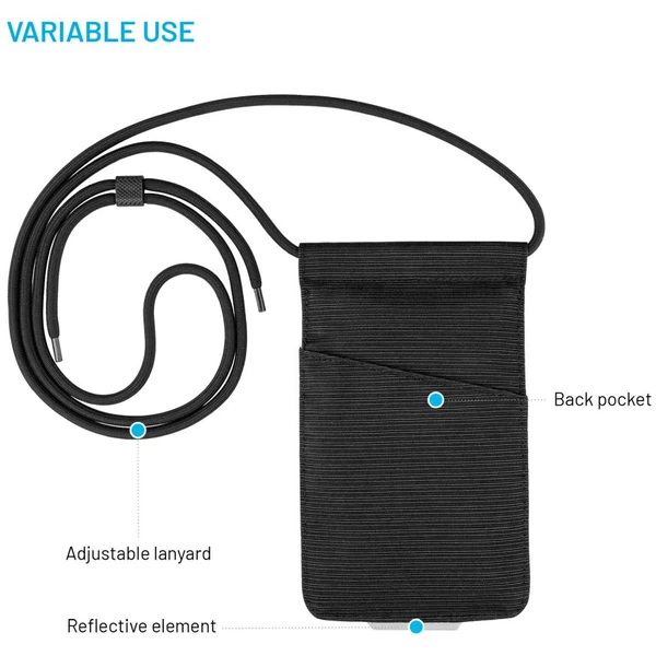FIXED Camino Sling crossbody pro mobilní telefony do 7", černé - Popruhy a crossbody - Obrázek ce88e43100aa46ca908d4aaf0afeac53