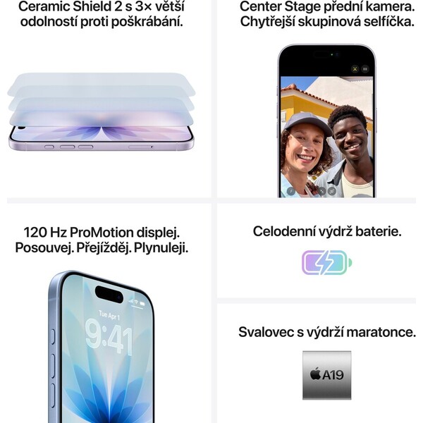 Apple iPhone 17 512GB levandulový - Mobilní telefony - Obrázek ce900a4c9d2e4d4db07193b3242cb151