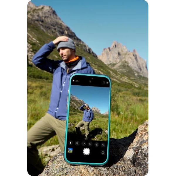 Torras Ostand Q3 Air MagSafe kryt iPhone 17 Pro glacier sprint - Pouzdra - Obrázek ce94cef40e8e4f57b6c954e7e9c73de9