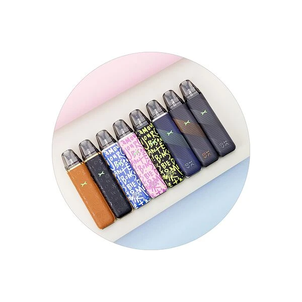 OXVA Xlim GO Pod Kit Striped Blue - Elektronické cigarety - Obrázek ceaeba56ce8b414ead092fae08f32c6e