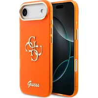 Guess IML 4G Script Metal Logo kryt iPhone Air oranžový - Pouzdra