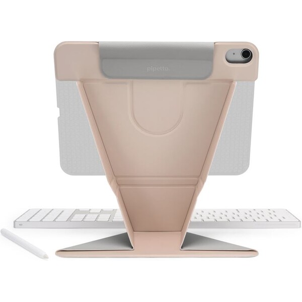 Kryt pro iPad 10,9" (2022) Pipetto Origami No6 Stand Case - růžový