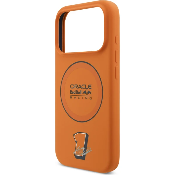 Oracle Red Bull Racing Silicone Blue Ring MagSafe kryt iPhone 17 Pro oranžový - Pouzdra - Obrázek ced37dc993344d50878599e67d277ac5