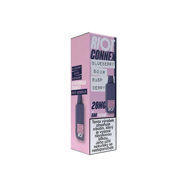 RIOT Connex předplněná kapsle Blueberry Sour Raspberry 1ks (10mg) - Předplněné kapsle - Obrázek cee8de6e050b43028c16facfeac09e9d