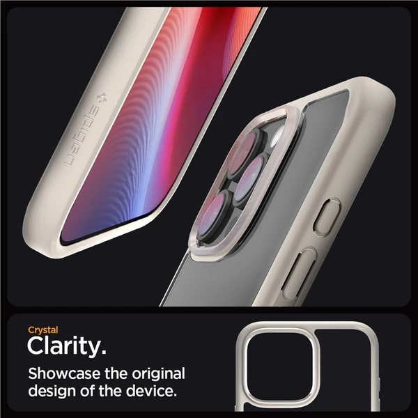 Spigen Ultra Hybrid kryt iPhone 16 Pro natural titanium - Pouzdra - Obrázek cef00c9ad54b49da96e09ba3e2557b2f