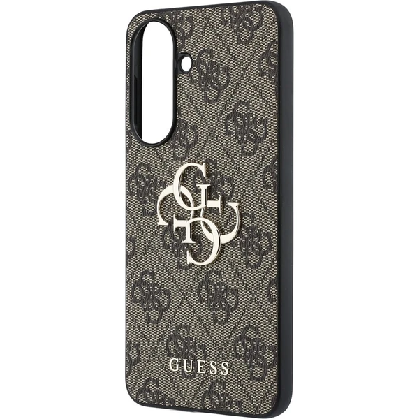 Guess PU 4G Metal Logo kryt Samsung Galaxy A57 hnědý - Pouzdra - Obrázek cf068c26108e48f69f1848f5ec598f0b