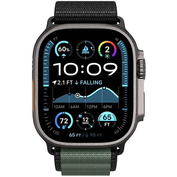 Spigen Fabric Band (hook) řemínek Apple Watch 49/46/45/44mm černý/zelený - Řemínky - Obrázek cf0eaa3f7282469c912c8ab6793a4f8e