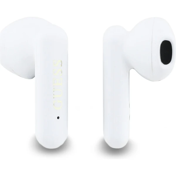 Guess 4G Metal Logo TWS Bezdrátová sluchátka bílá - Sluchátka - Obrázek cf4550a0907b4fc8ac4896f9c4685909