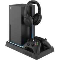 FIXED nabíjecí stanice pro Xbox Series X/S s odvětráváním, černá - Nabíječky