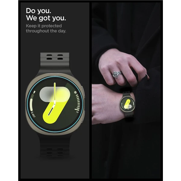 Spigen Glass tR EZ Fit 2 Pack sklo Galaxy Watch8 (40mm) čiré (2 ks) - Ochranné folie a skla - Obrázek cf6a80f881c549648ba2ef901a4f3f6f
