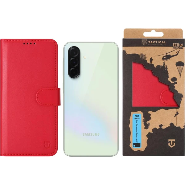 Tactical Field Notes pouzdro Samsung Galaxy A37 červené - Pouzdra - Obrázek cf720ca827f6421eb03a50784ac0e235