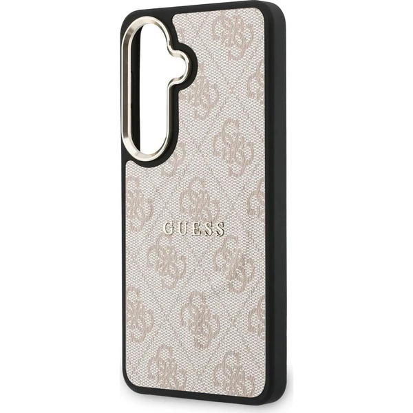 Guess PU Leather 4G Gold Frame Magnetic kryt Samsung Galaxy S26 růžový - Pouzdra - Obrázek cf7d6e7a15274b638cb1287a39844206