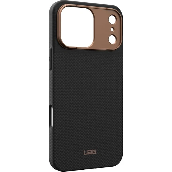 UAG Fibr Armr MagSafe kryt iPhone 17 Pro Max kevlar černý/bronzový - Pouzdra - Obrázek cf910dca72fe45e69b8e6afa48caeebf