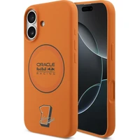Oracle Red Bull Racing Silicone Blue Ring MagSafe kryt iPhone 17 oranžový - Pouzdra