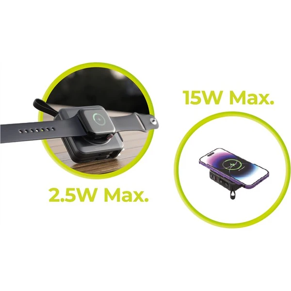 Mobile Origin PowerBank & Travel Charger, Lightning/USB-C kabel, MagSafe černá - Powerbanky - Obrázek cfb2dfb91b3644efbe89234366a4560a