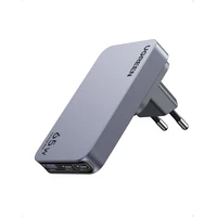 UGREEN Nexode Pro 65W GaN nabíječka s USB-C/USB-A šedá - Nabíječky