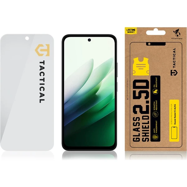 Tactical Glass Shield 2.5D sklo pro Xiaomi Redmi 15 4G/5G čiré - Ochranné folie a skla - Obrázek cfeb148d220249008796b0914bd2500d