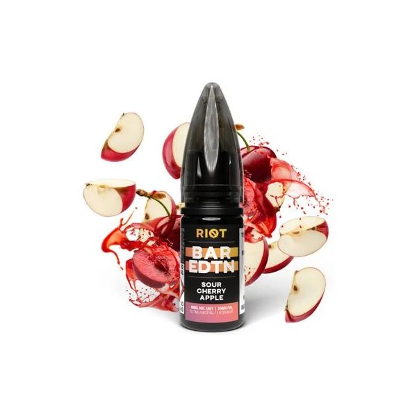 Riot BAR EDTN Salt Třešeň a zelené jablko 10ml (20mg) - E-liquidy - Obrázek d00af181c1fa41ad8be3ea2b15a82b79