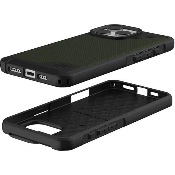 UAG Metropolis LT Magsafe Kevlar kryt iPhone 16 Pro Max olivově zelený - Pouzdra - Obrázek d02154e7e648459abbd0bef955ffbda4