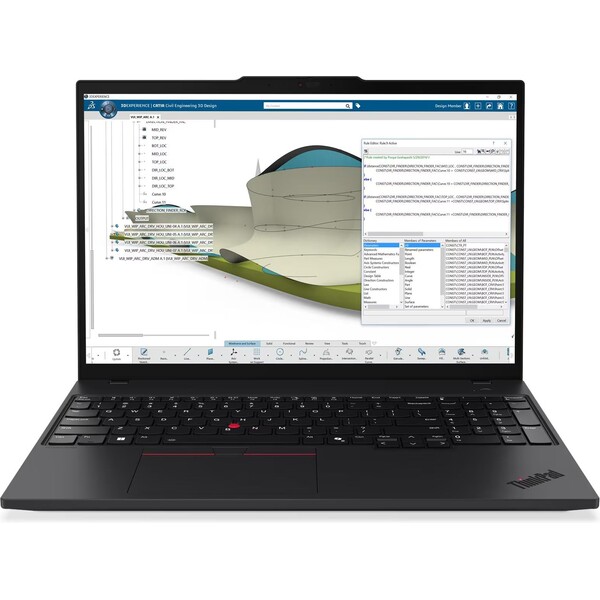 Lenovo ThinkPad P16s Gen 4 21QR0034CK Černá