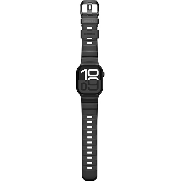 Spigen Silicone Band řemínek Apple Watch 49/46/45/44mm černý - Řemínky - Obrázek d049eb90816441118f16b79320a53f90