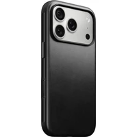 Nomad Modern Leather (Horween) MagSafe kožený kryt iPhone 17 Pro/18 Pro Black - Pouzdra