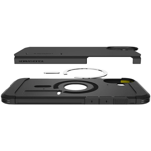 Spigen Tough Armor MagSafe kryt iPhone 16 Plus black - Pouzdra - Obrázek d059c43025f5474e9933462661b94d0a