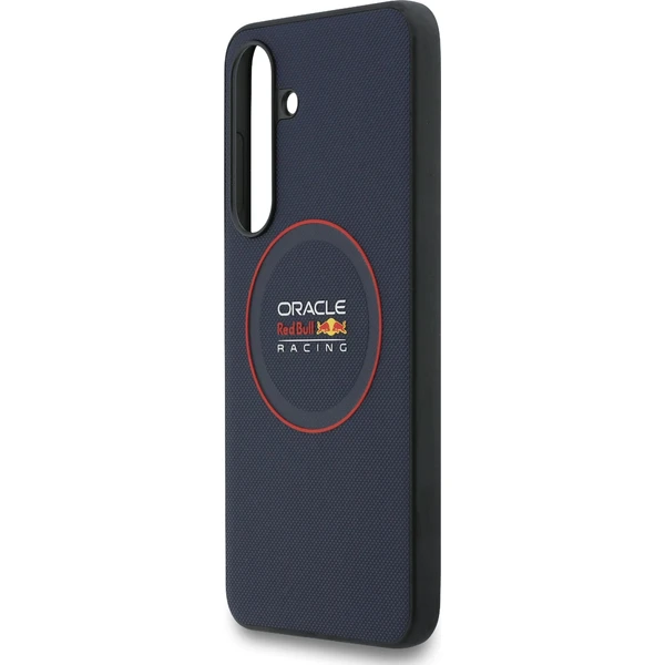 Red Bull PU Leather Red Ring MagSafe Zadní Kryt pro Samsung Galaxy S25 FE námořně modré - Pouzdra - Obrázek d06d38bcea944138a64b024663eb23f5