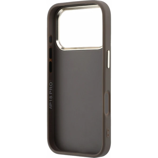 Guess PU 4G Resin Metal Logo kryt iPhone 18 Pro hnědý - Pouzdra - Obrázek d095fdddafbe43fb81be5e691b055be2