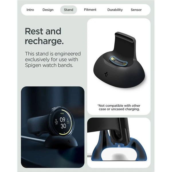 Spigen Liquid Air kryt Google Pixel Watch 4 41mm matně černý - Pouzdra - Obrázek d09f9d9bdebf4f6590022c32072d5280