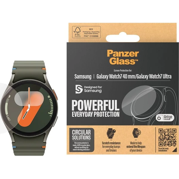 PanzerGlass® Samsung Galaxy Watch7/Watch8 (40 mm)/Watch Ultra - Ochranné folie a skla - Obrázek d0a3c74cd4904f819dcfe4c787908763