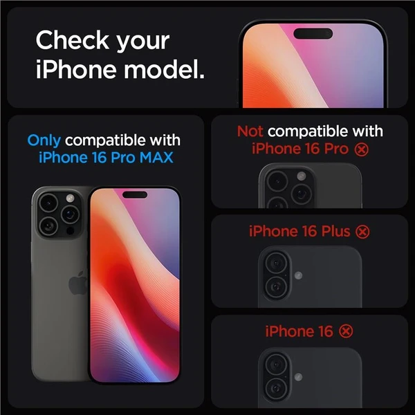 Spigen Glass tR EZ Fit tvrzené sklo iPhone 17 Pro Max/16 Pro Max čiré (2 ks) - Ochranné folie a skla - Obrázek d0b1ce8aba2c4d9f98ede674d55c1a8d