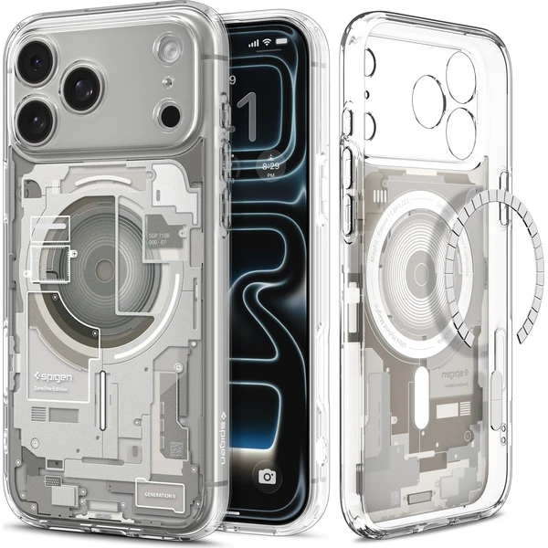 Spigen Ultra Hybrid MagSafe kryt iPhone 18 Pro Max/17 Pro Max zero one natural titanium - Pouzdra - Obrázek d0bb409fbcd846c1ba6d8b04c4ae6591