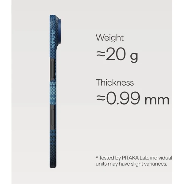 Pitaka Ultra-Slim Case MagSafe kryt iPhone 17 Pro Max Moonrise - Pouzdra - Obrázek d0c2749a8c2a427ab4d704d28192c506