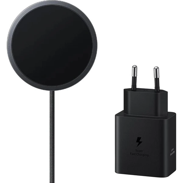 Samsung bezdrátová nabíječka s MagSafe 25W + Adaptér 45W tmavě šedá