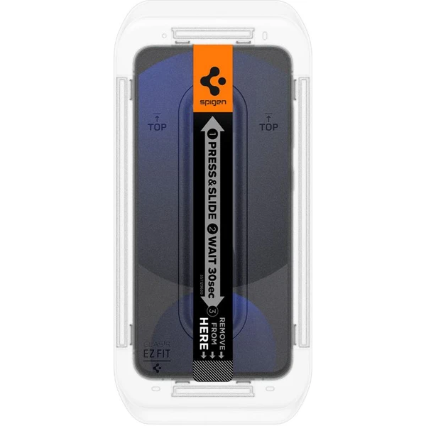 Spigen Glass tR EZ Fit tvrzené sklo Samsung Galaxy S24 FE/A56 5G čiré (2-pack) - Ochranné folie a skla - Obrázek d122f1270667447ba32846275a4a4394