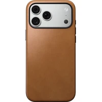 Nomad Modern Leather MagSafe kožený kryt iPhone 17 Pro Max/18 Pro Max English Tan - Pouzdra
