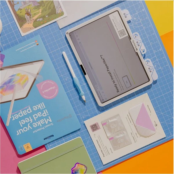 Paperlike Screen Protector 3 fólie na psaní a kreslení iPad Pro 11"/iPad Air 10.9"/iPad Air 11" 2 ks - Ochranné folie a skla - Obrázek d129767065c848238022e8db27c39c4c